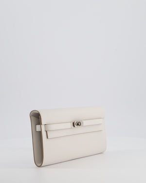 Hermès Kelly To Go Bag in Gris Pale Epsom Leather with Palladium Hardware