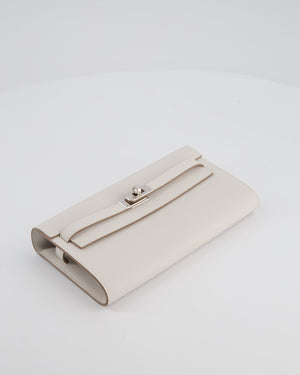 Hermès Kelly To Go Bag in Gris Pale Epsom Leather with Palladium Hardware