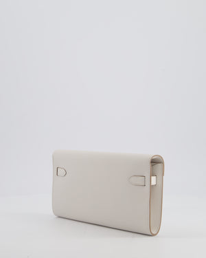 Hermès Kelly To Go Bag in Gris Pale Epsom Leather with Palladium Hardware