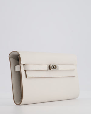 Hermès Kelly To Go Bag in Gris Pale Epsom Leather with Palladium Hardware