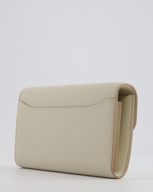 Hermès Constance To Go Bag in Beton Evercolor Leather with Gold Hardware