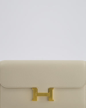 Hermès Constance To Go Bag in Beton Evercolor Leather with Gold Hardware