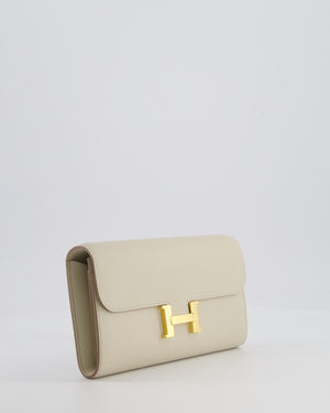 Hermès Constance To Go Bag in Beton Evercolor Leather with Gold Hardware