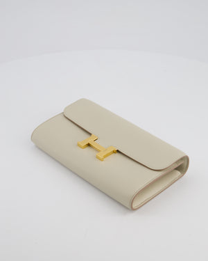 Hermès Constance To Go Bag in Beton Evercolor Leather with Gold Hardware