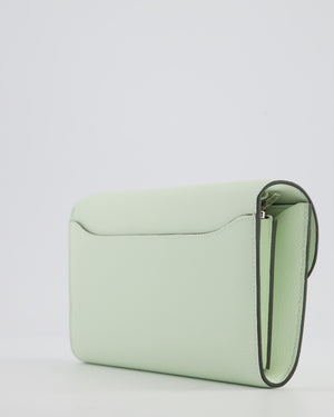 Hermès Constance To Go Bag in Vert Fizz Epsom Leather with Palladium Hardware