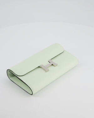 Hermès Constance To Go Bag in Vert Fizz Epsom Leather with Palladium Hardware