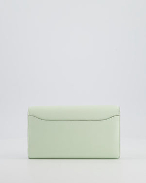 Hermès Constance To Go Bag in Vert Fizz Epsom Leather with Palladium Hardware