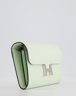 Hermès Constance To Go Bag in Vert Fizz Epsom Leather with Palladium Hardware