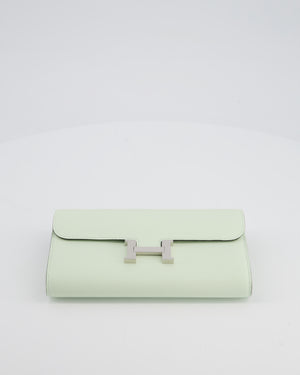 Hermès Constance To Go Bag in Vert Fizz Epsom Leather with Palladium Hardware