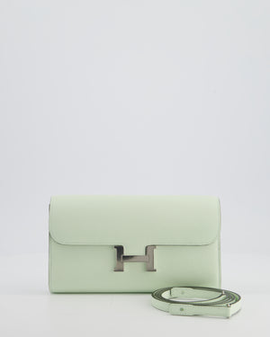 Hermès Constance To Go Bag in Vert Fizz Epsom Leather with Palladium Hardware