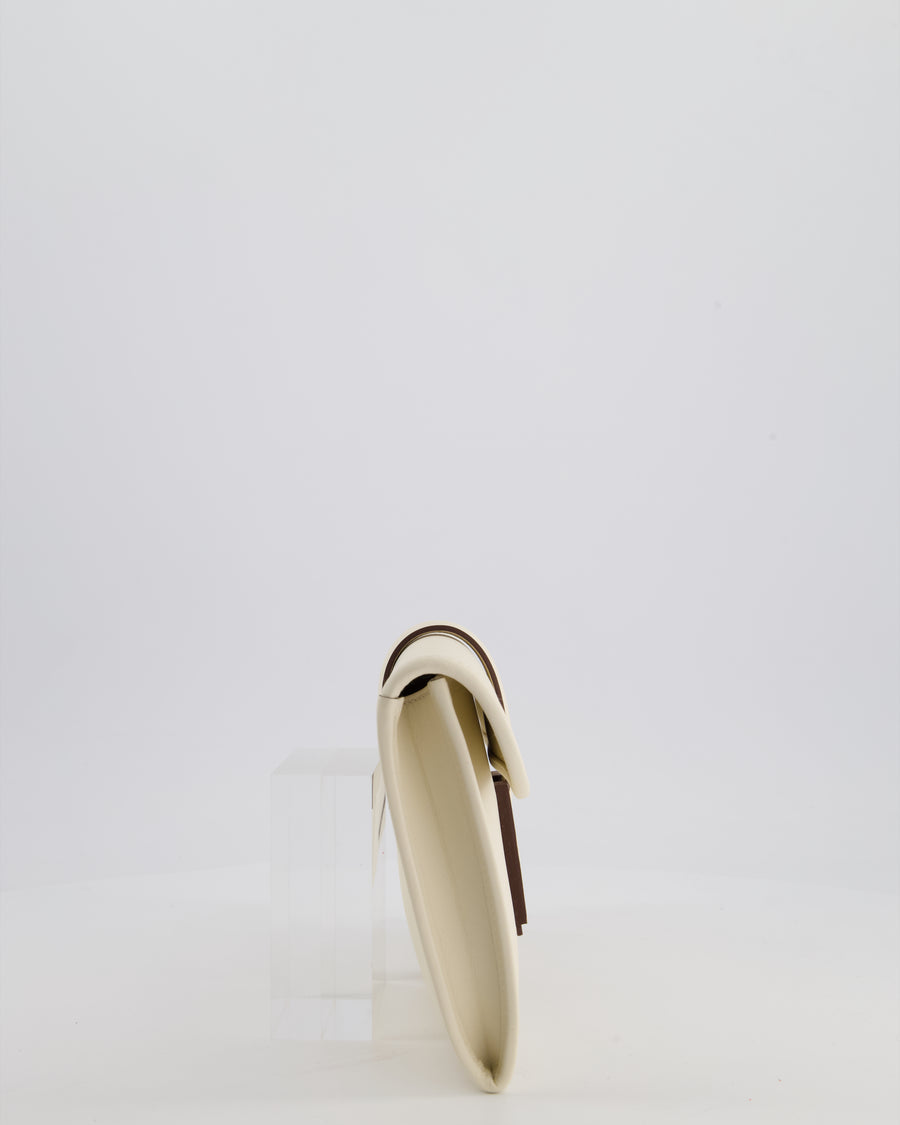 Hermès Jige Elan 29 Clutch Bag in Nata Swift Leather