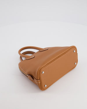 *RARE* Hermès Bolide 1923 Mini Bag in Gold Evercolour Leather with Palladium Hardware