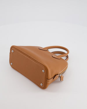 *RARE* Hermès Bolide 1923 Mini Bag in Gold Evercolour Leather with Palladium Hardware