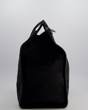 Gucci 'Off The Grid' Black GG Ophidia Tote Bag with Logo Detail and Shoulder Strap