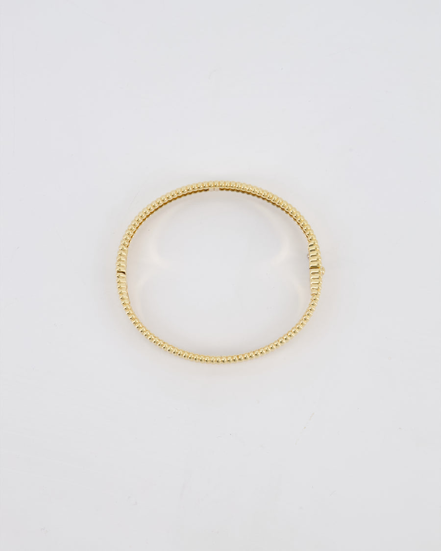 Van Cleef & Arpels Perlée Signature Bracelet in 18K Rose Gold Size S (14cm) RRP £6450
