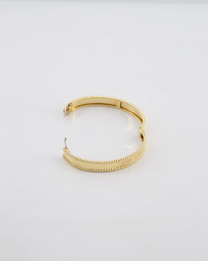 Van Cleef & Arpels Perlée Signature Bracelet in 18K Rose Gold Size S (14cm) RRP £6450