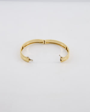 Van Cleef & Arpels Perlée Signature Bracelet in 18K Rose Gold Size S (14cm) RRP £6450
