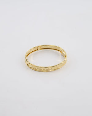 Van Cleef & Arpels Perlée Signature Bracelet in 18K Rose Gold Size S (14cm) RRP £6450