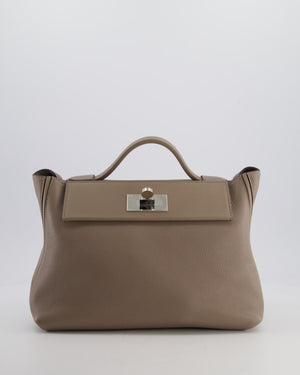 *FIRE PRICE* Hermès 24/24 29 Bag in Gris Tourterelle Togo Leather with Palladium Hardware RRP £7,880