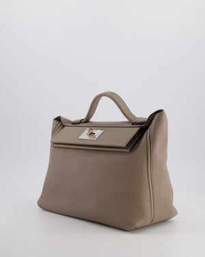 *FIRE PRICE* Hermès 24/24 29 Bag in Gris Tourterelle Togo Leather with Palladium Hardware RRP £7,880