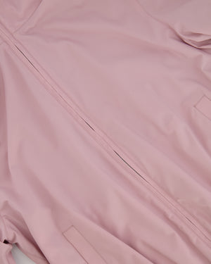 Loro Piana Pink and Grey Reversible Cashmere Jacket Size XS (UK 6)