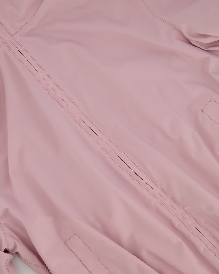 Loro Piana Pink and Grey Reversible Cashmere Jacket Size XS (UK 6)