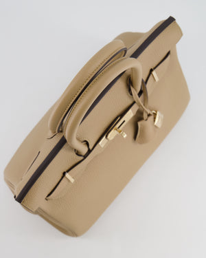 Hermès Birkin 30 Retourne Bag in Poussiere Togo Leather with Permabrass Hardware