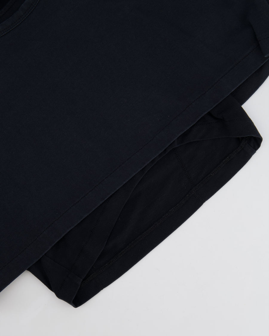 Jacquemus Black Layered Effect Le Double T-Shirt Size M (UK 10)