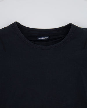 Jacquemus Black Layered Effect Le Double T-Shirt Size M (UK 10)