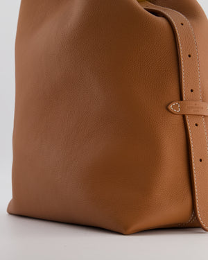 Louis Vuitton Cognac Low Key MM Hobo Bag in Grained Calfskin Leather with Gold Hardware RRP £2790