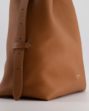 Louis Vuitton Cognac Low Key MM Hobo Bag in Grained Calfskin Leather with Gold Hardware RRP £2790