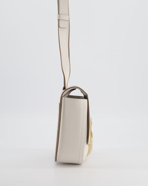 Hermès Mini Della Cavalleria Bag in Beton Epsom Leather and Gold Hardware