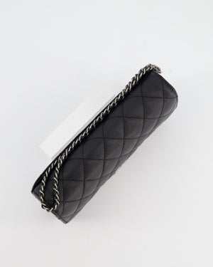 Chanel Black Wallet in Caviar Leather with Ruthenium Hardware