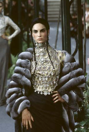 Christian Dior "Haute Couture" 1997 Grey Chinchilla Coat Size FR 42 (UK M)