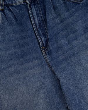Grlfrnd Blue Waist High Wasted Jeans Size 26 (UK 8)
