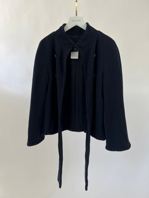 Chanel Navy 2008 Cruise Accent Jacket with Tassel Detailing FR 38 (UK 10)
