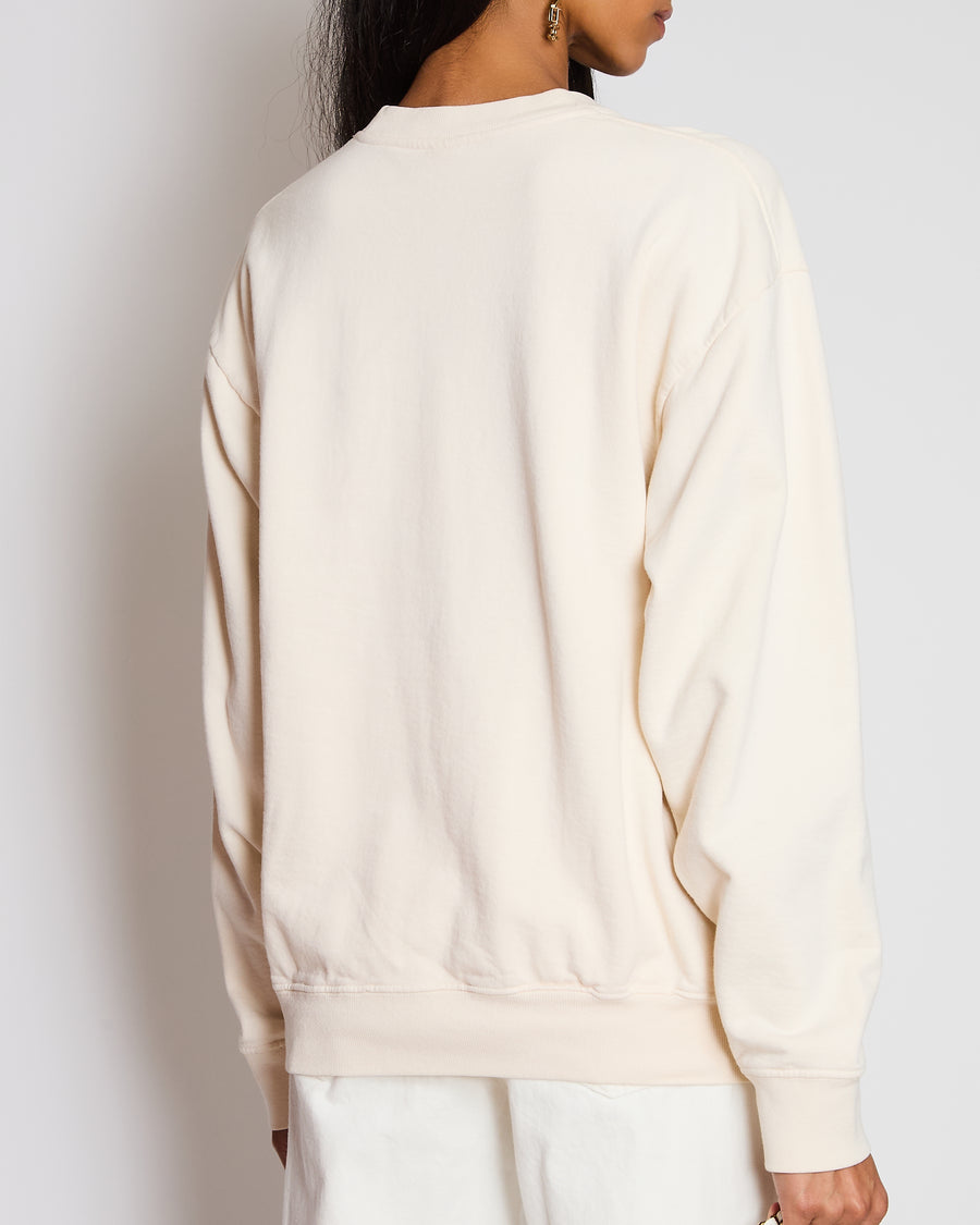 Sporty & Rich Beige Crewneck Size S (UK 6/8)