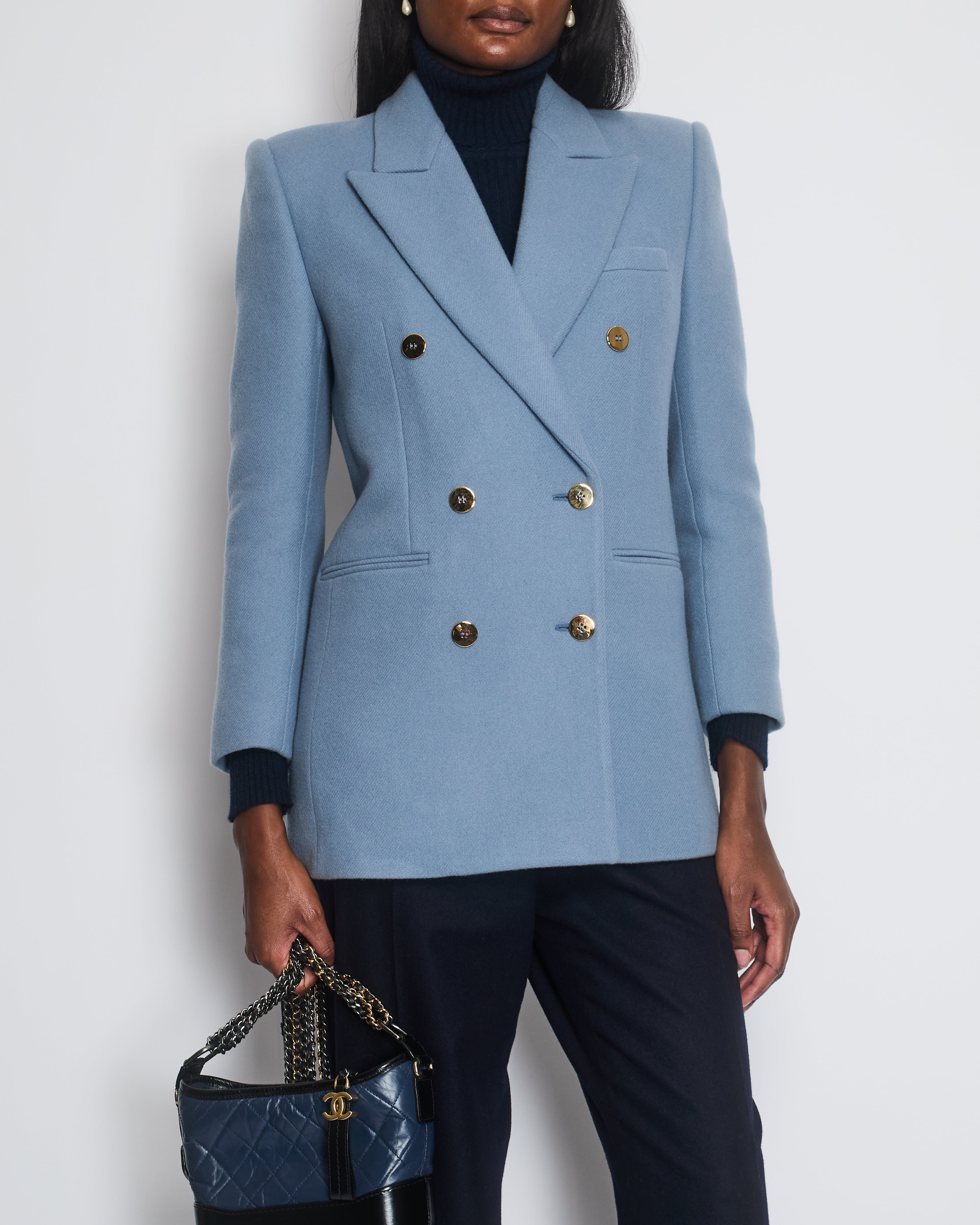 Pastel wool coat on sale