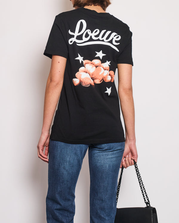 Loewe Black Cloud Print Logo T-Shirt Size M (UK 10)
