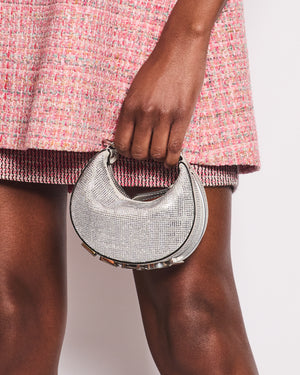 Chanel Pink Sleeveless Tweed Mini Dress with Sequin Embellishments Detail FR 38 (UK 10)