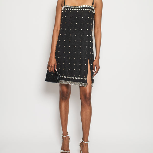 【関税&送料込】Miu Miu Abito Blue/ivory Printed Crepe De Chine Dress | Miu Miu