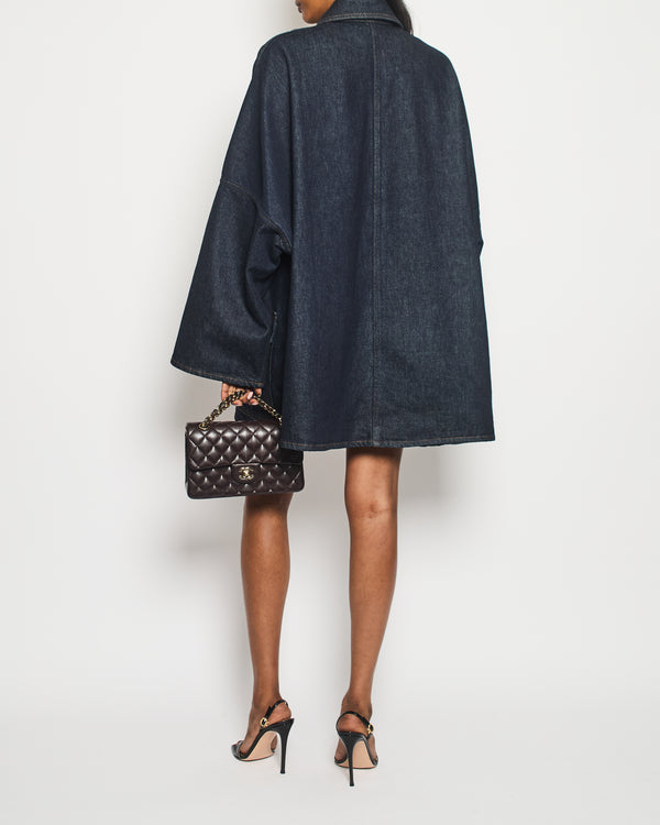 Toteme Indigo Denim Oversized Shirt & Jacket Dress Size S (UK 8)