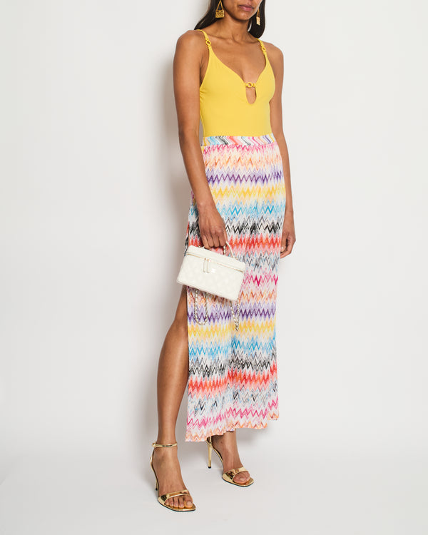 Missoni Multi-Colour Zig Zag Print Trousers Size IT 38 (UK 6)