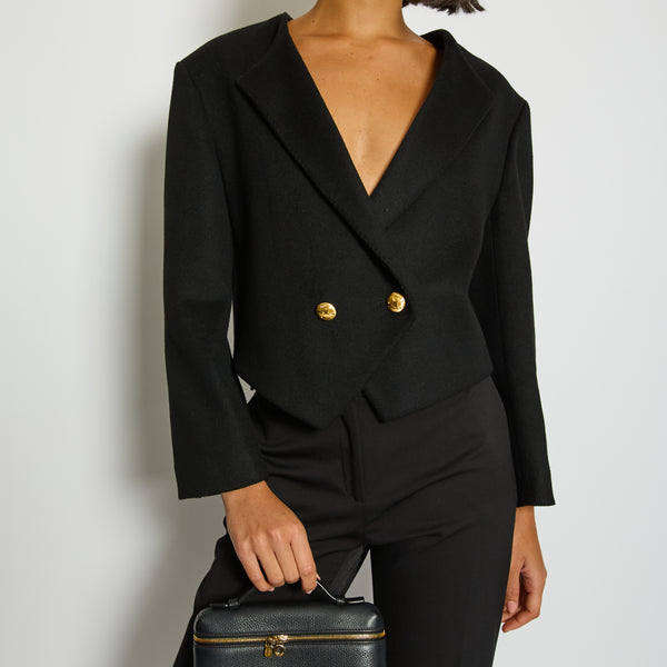 ジャケット CELINE Wool blend blazer with Triomphe motif Celine Triomphe Teddy Jacket - Wool Blend Beige Coat – LOZURI®