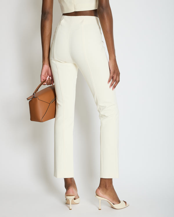 Hermès Cream Riding Trousers with Stitching Detail FR 34 (UK 6)