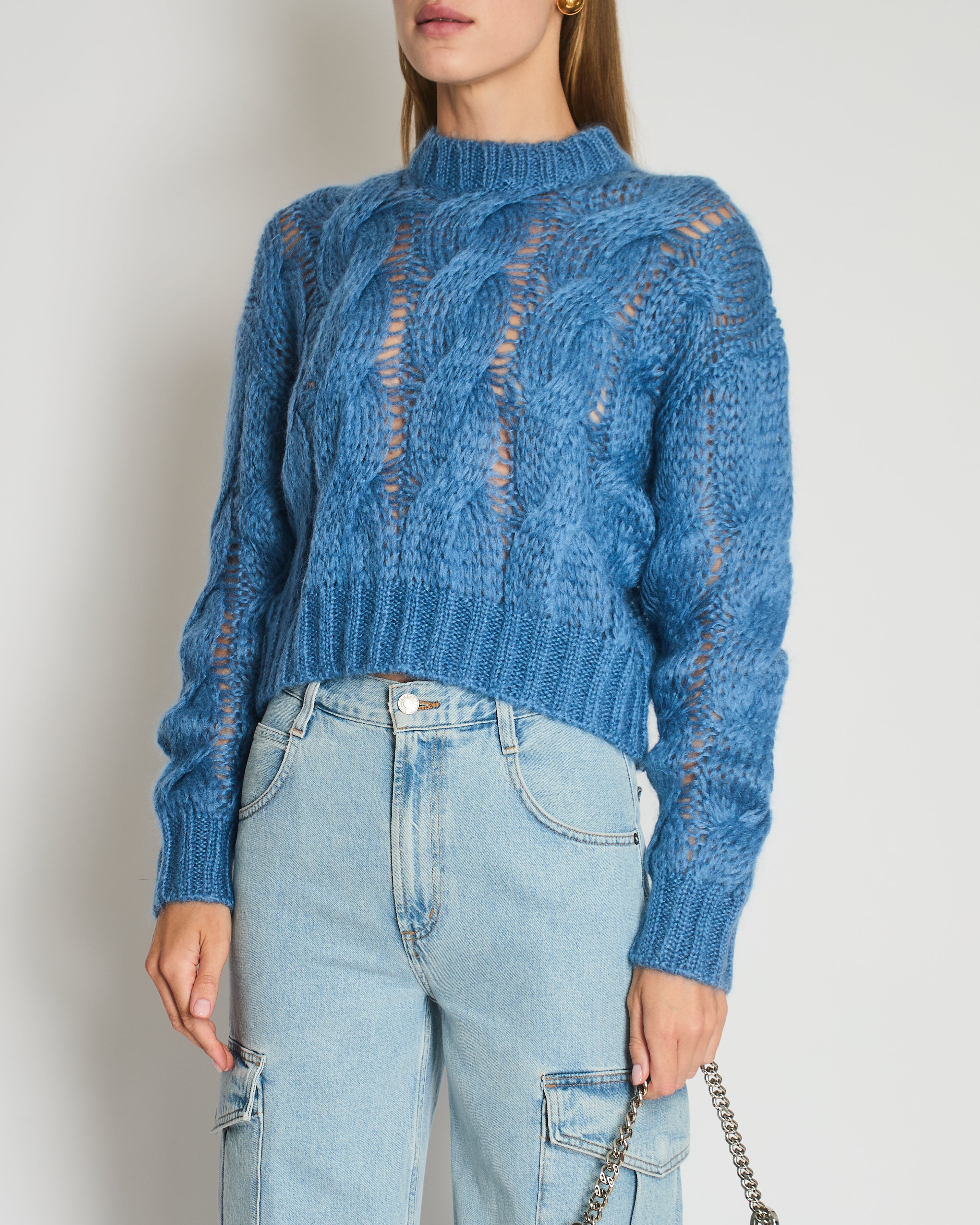 トップス prada archive knit blue Prada archive knit blue