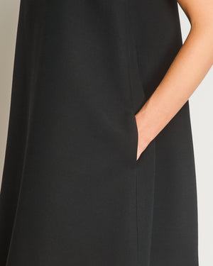 Dior Black Sleeveless Wool and Silk Mini Dress Size FR 40 (UK 12) RRP £2,000