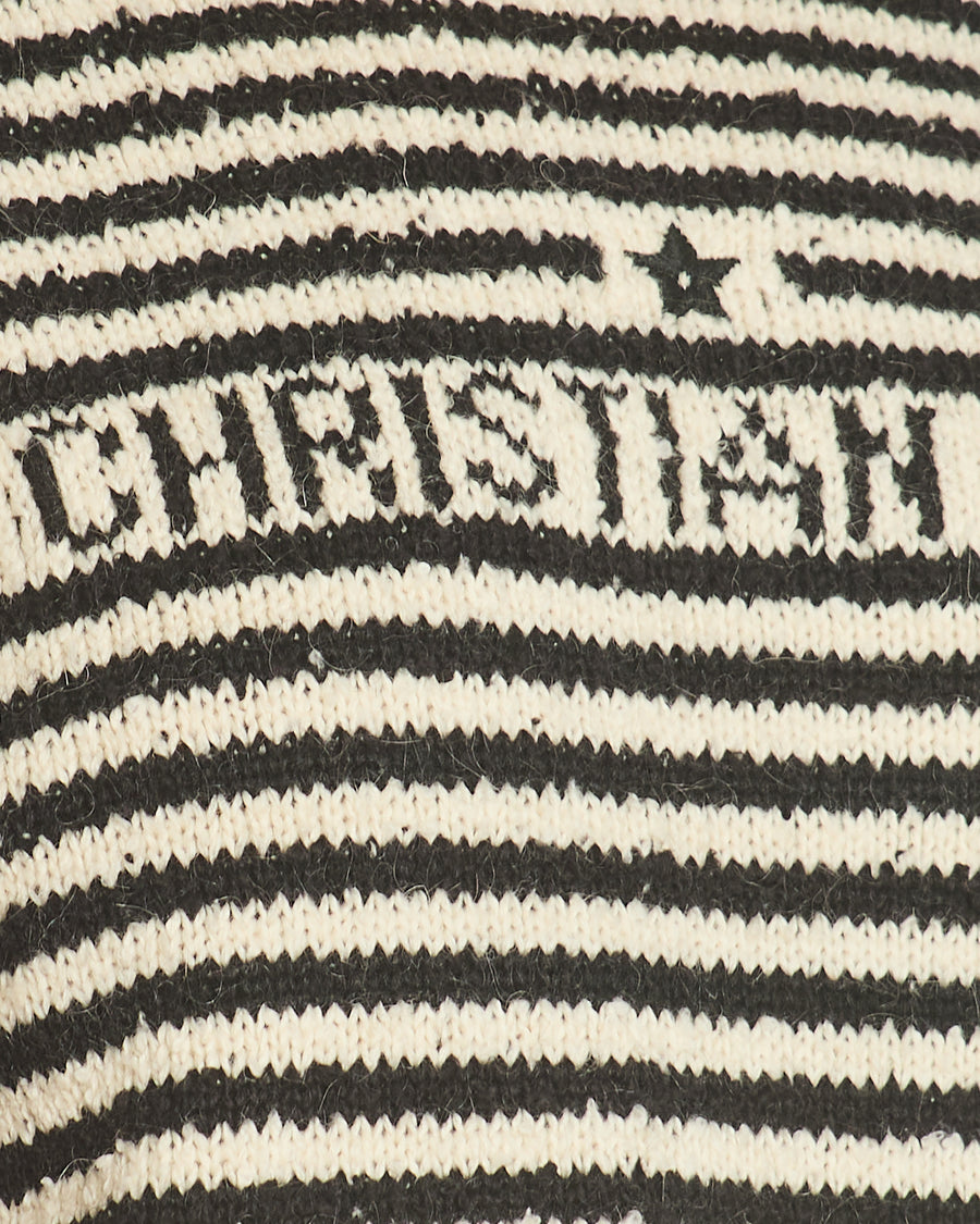 Christian Dior Black Striped Logo Short Sleeve Jumper Size FR 44 (UK 16)