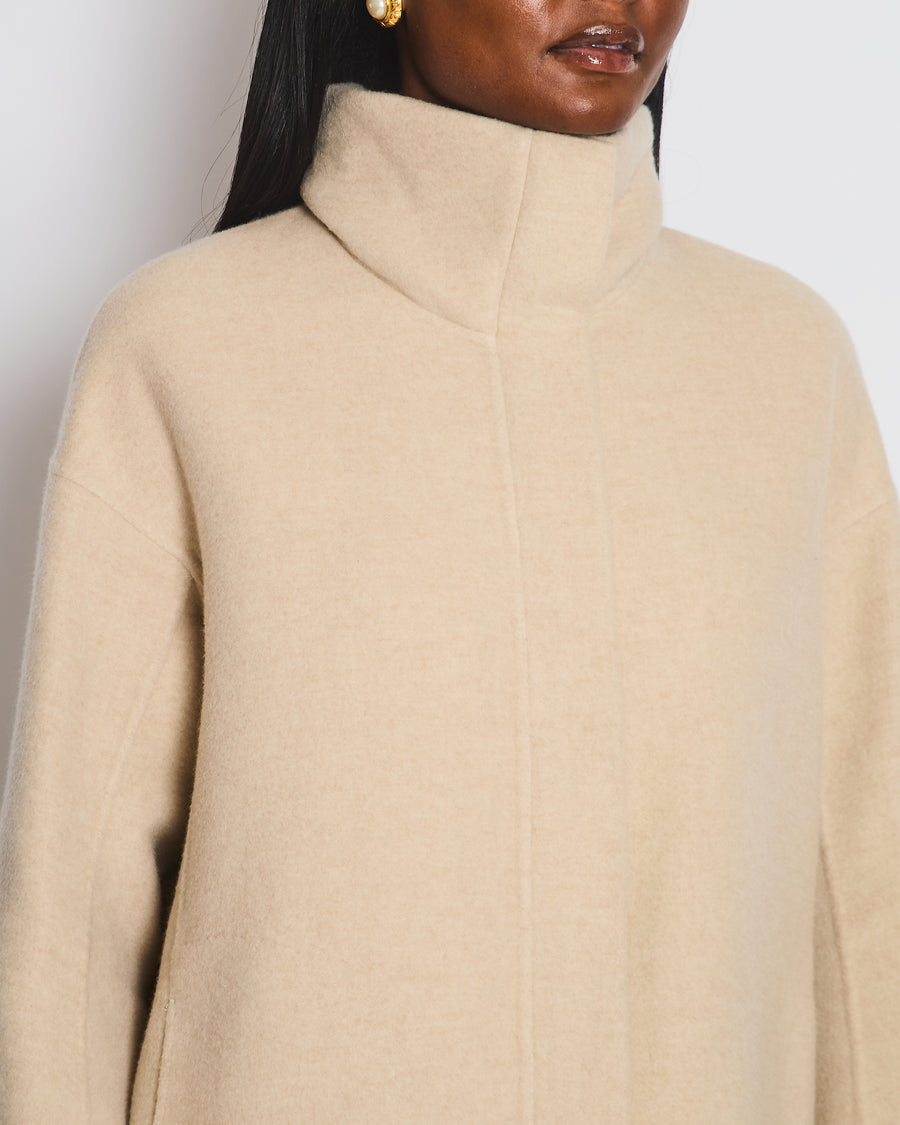 Loro Piana Cream Cashmere Coat Size XS (UK 6) RRP £4,500