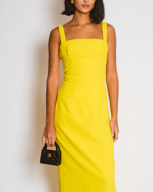 Emilia Wickstead Yellow Top and Skirt Set Size FR 36 (UK 8)